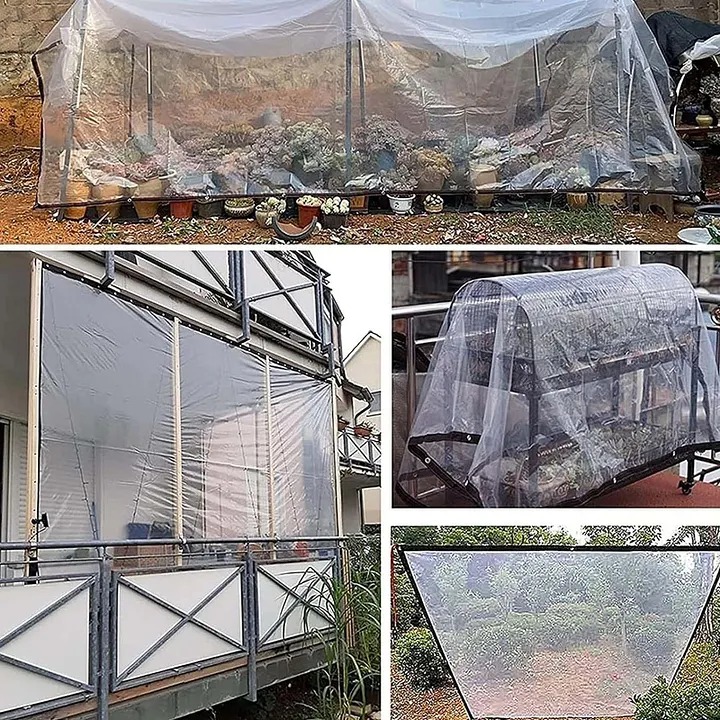 clear tarpaulin