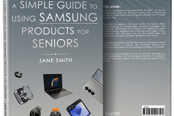 A Simple Guide to Using Samsung Products for Seniors by Writer Jane Smith