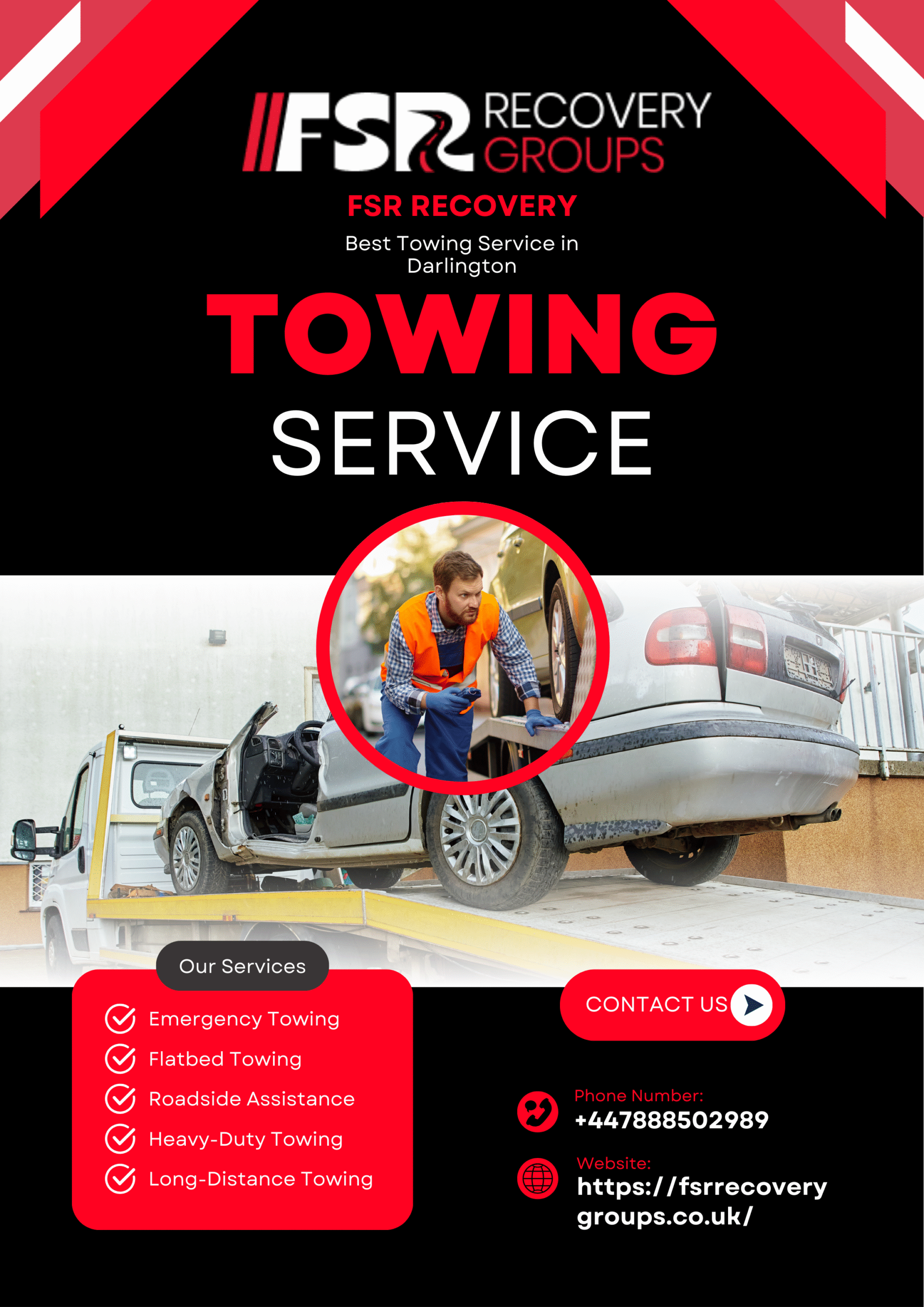 Best Towing Service in Darlington