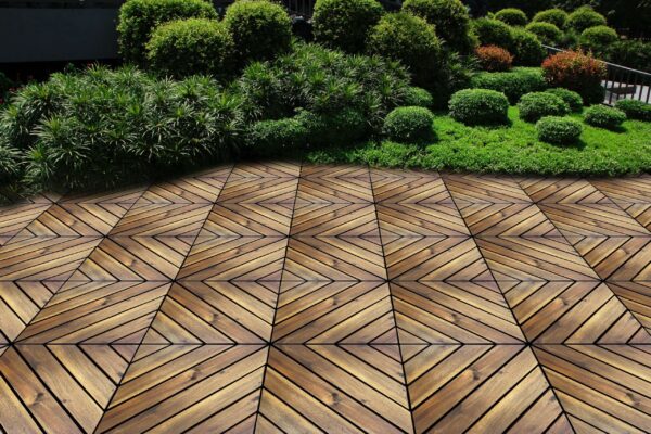 Combining Colors and Textures with Decking Tiles decking tiles
