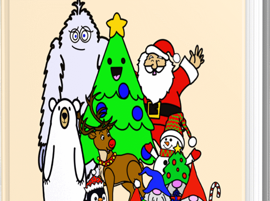Christmas Activity Coloring Book