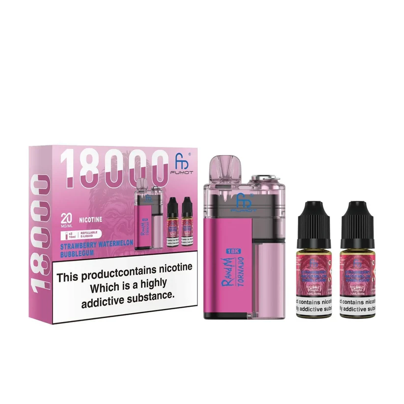 R and M Tornado 18000 box of 5