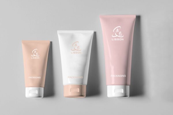 plastic cleanser tube