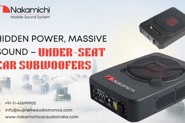 Hidden Power, Massive Sound – Under-Seat Car Subwoofers Hidden Power, Massive Sound – Under-Seat Car Subwoofers