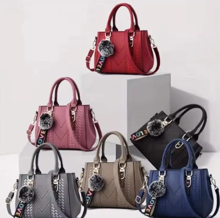 Ladies Hair Ball Hand Bag