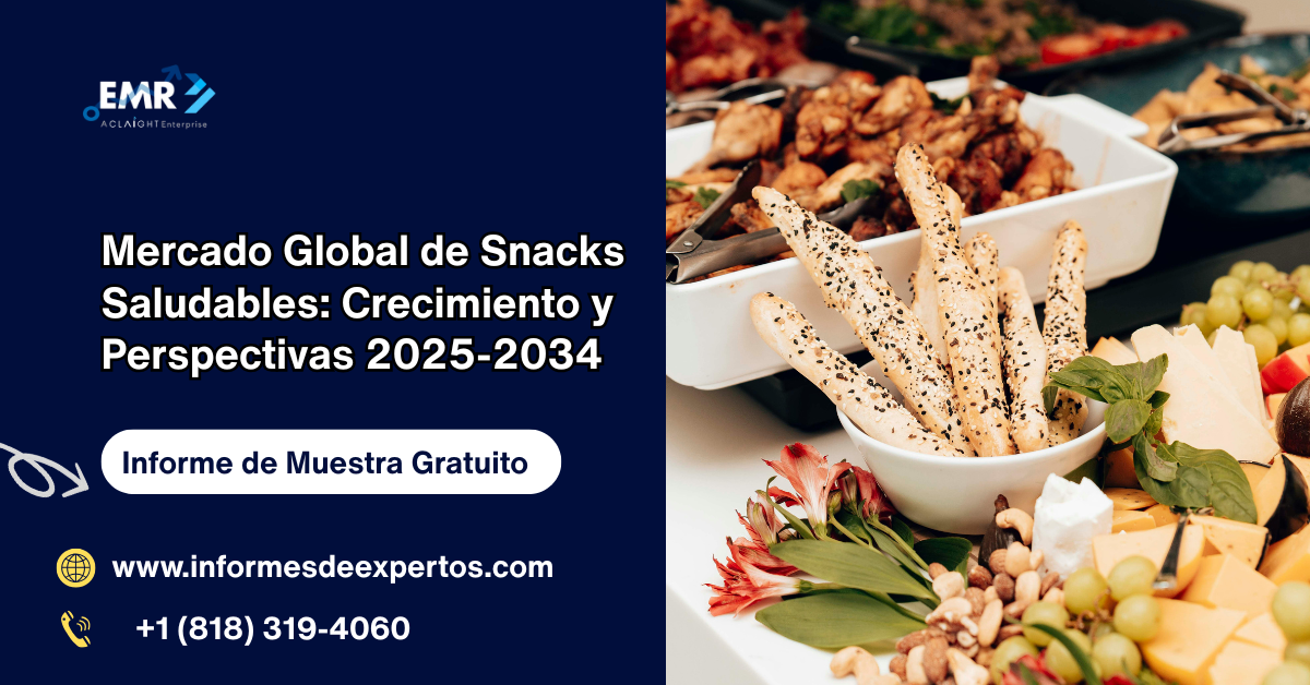 Mercado Global de Snacks Saludables: Crecimiento y Perspectivas 2025-2034