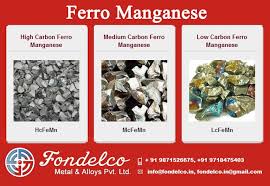 High Carbon Ferro Manganese Manufacturer in India